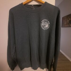 Gildan Men's Dark Gray Crewneck Sweater